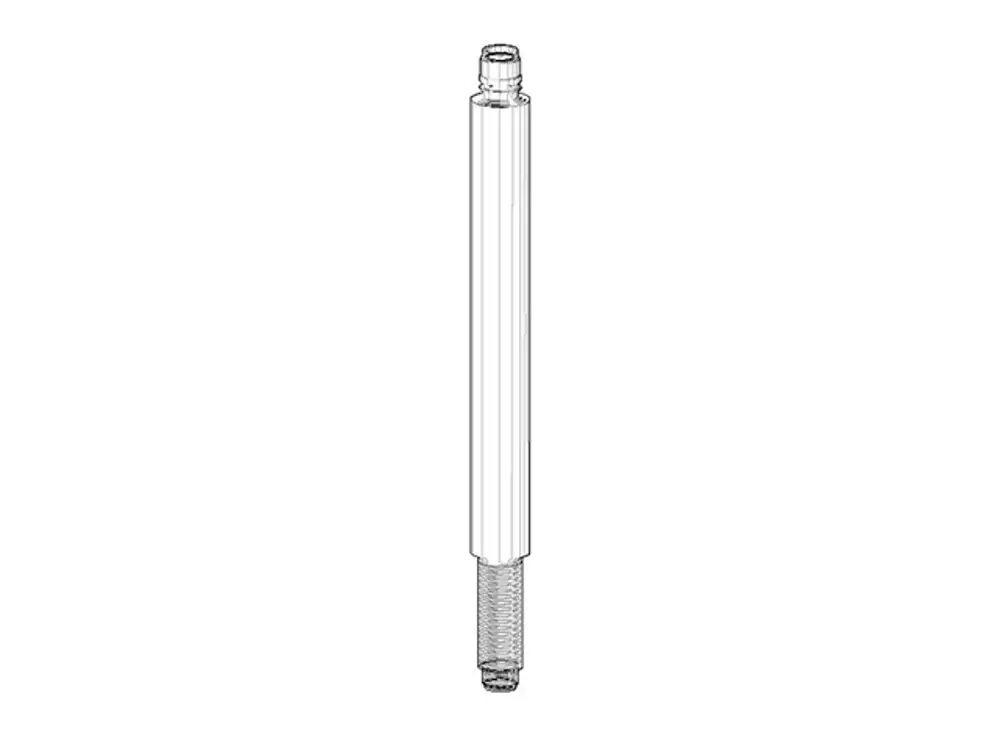 DORNBRACHT Anschluss ERSATZTEILE 091110071 D. 35 x 386 mm Platin gebürstet, 091110071-06 Galeriebild 1